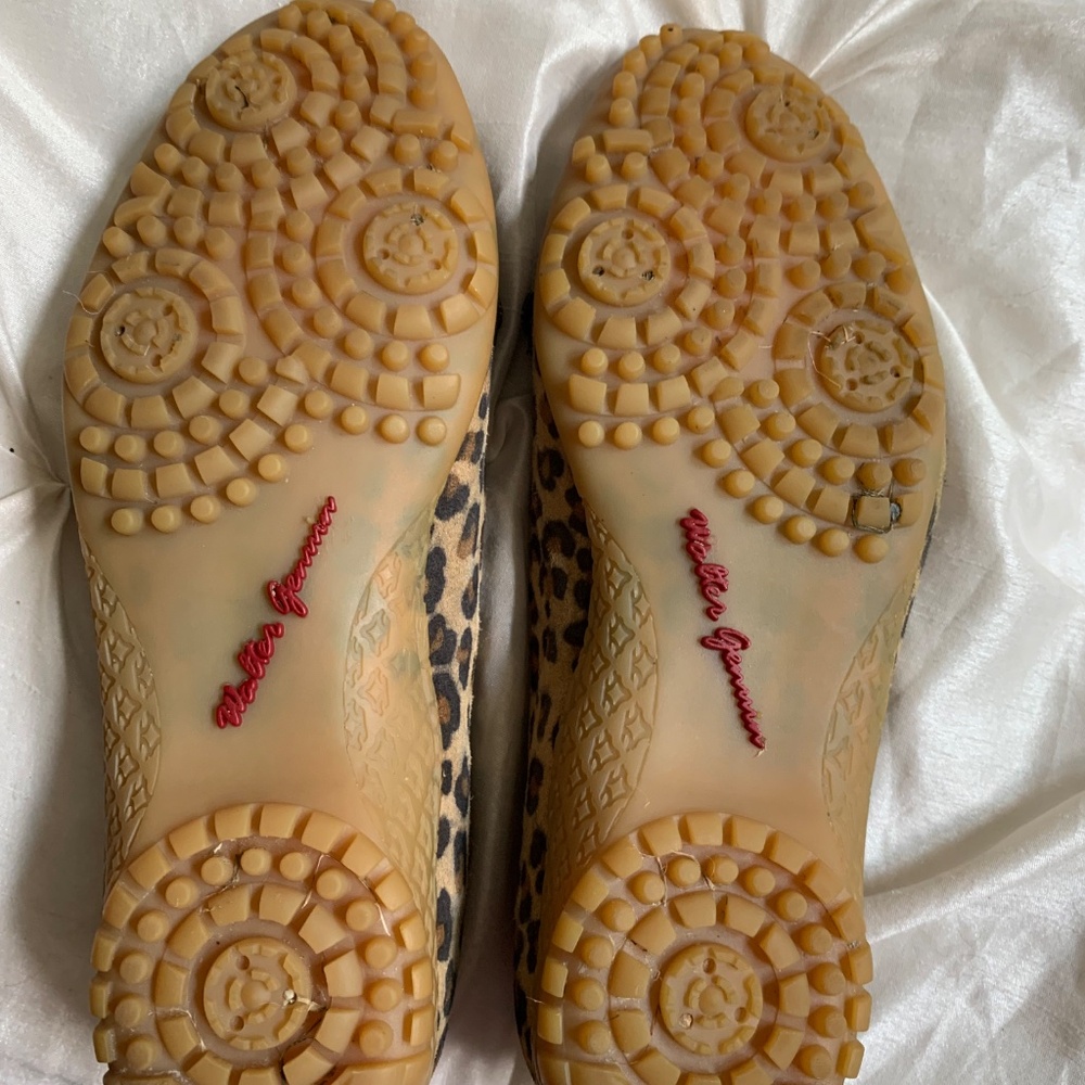 Walter Genuin Leopard Loafer Golf Shoes sz 39 - Picture 5 of 6